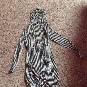 Long sleeve cardigan maxi